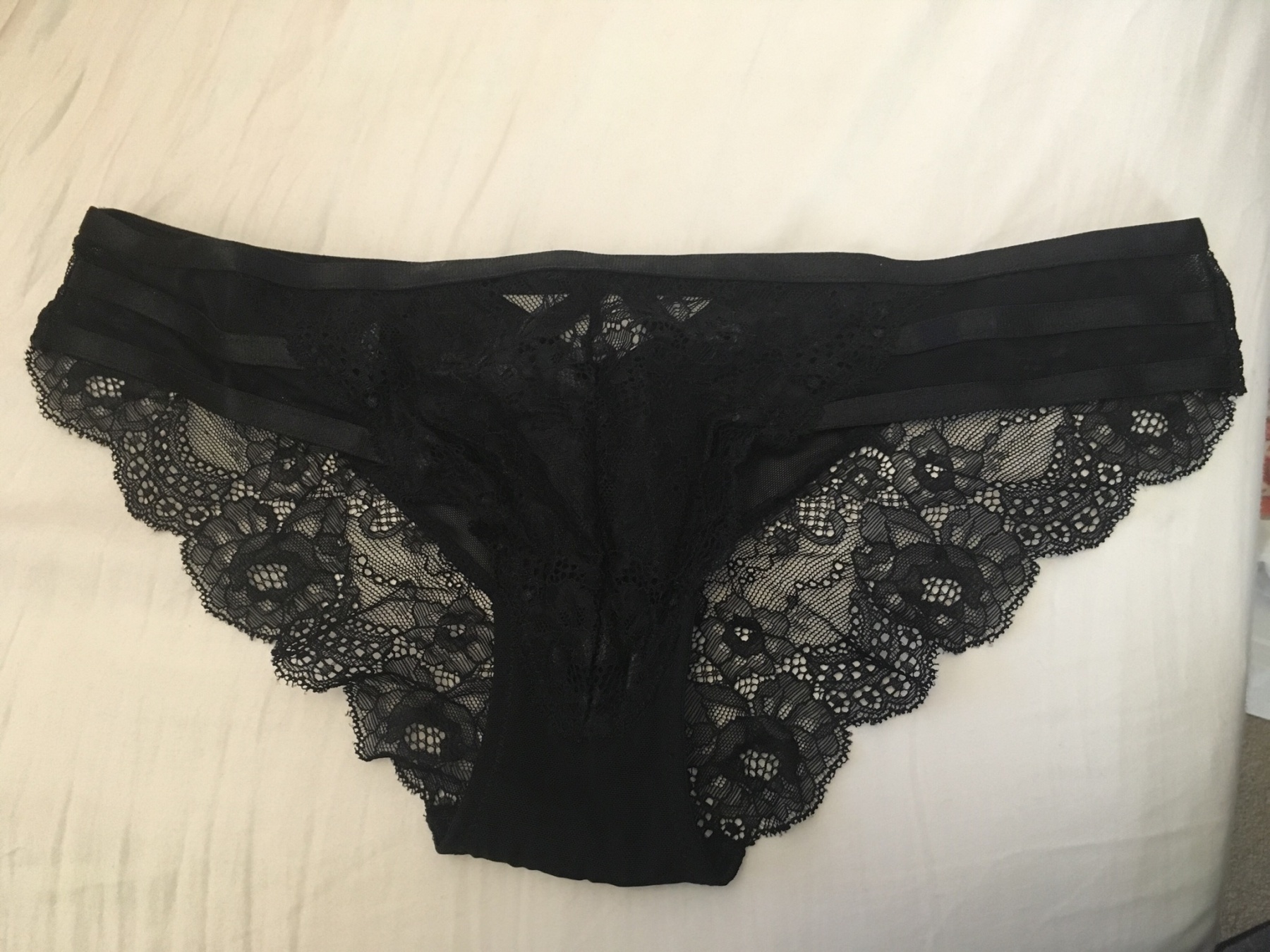 Black lingerie panties | Myusedpantystore.com